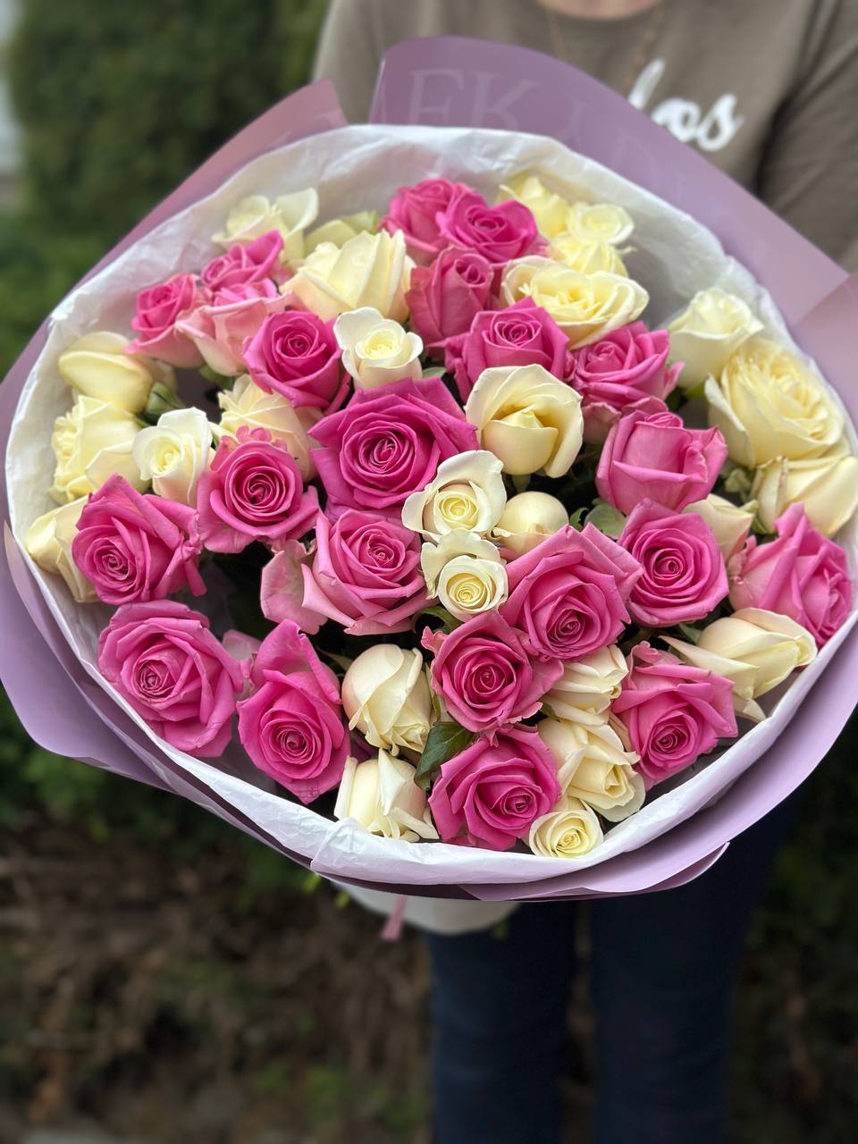 39 роз сортов Белуга и Аква