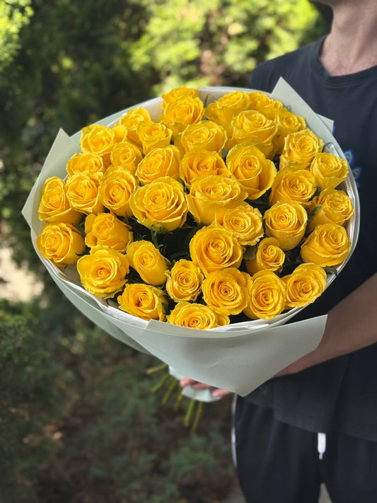 51 троянд сорт Пені Лейн