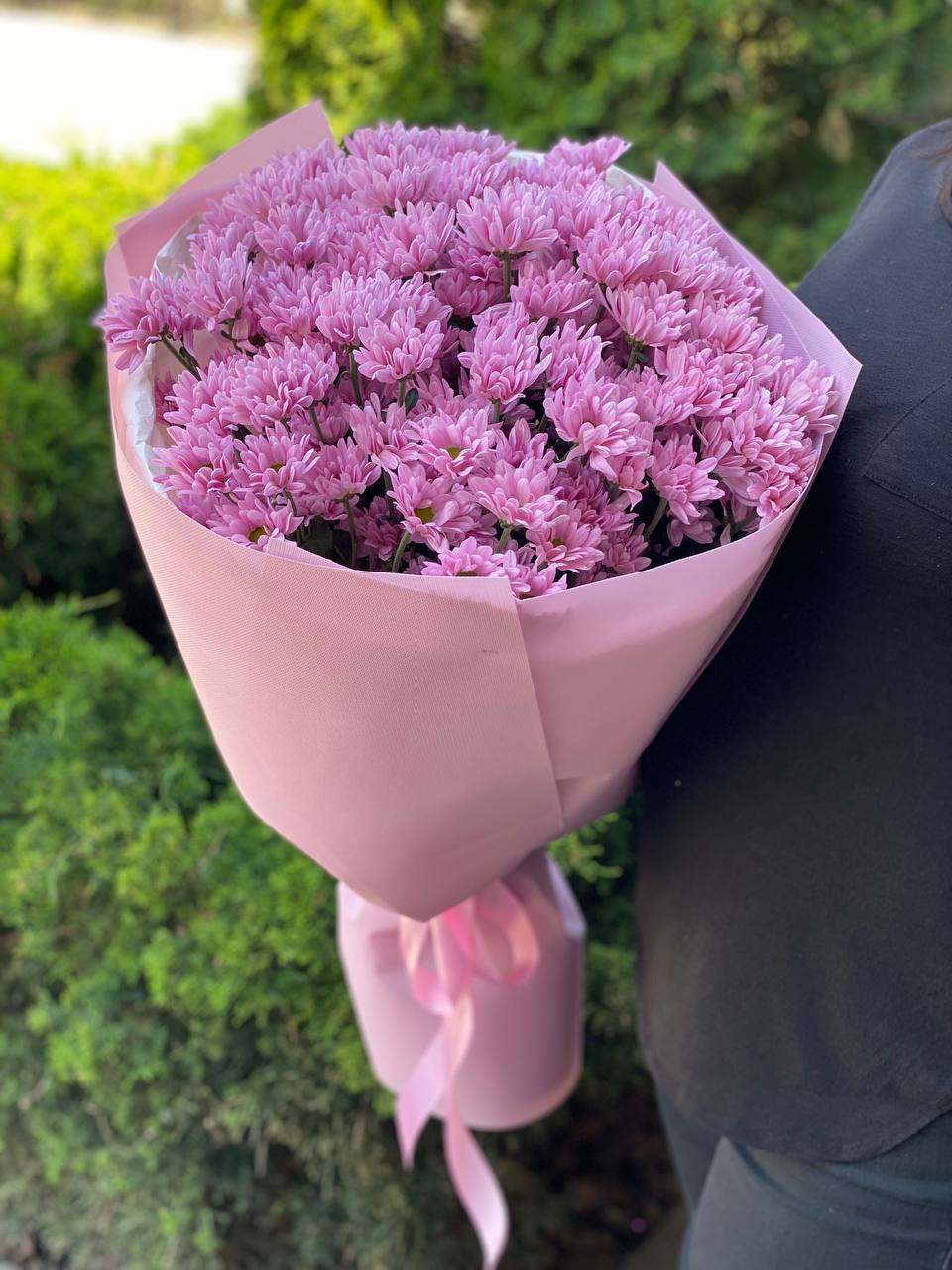 15 chrysanthèmes en forme de marguerite (couleur Violet)
