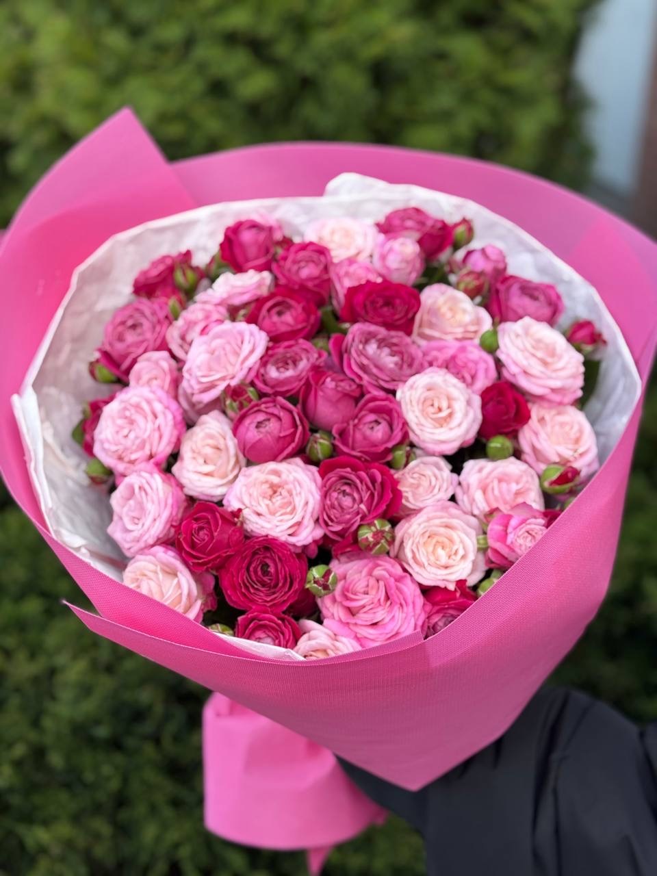 39 роз - Lady Bombastic и Majestic