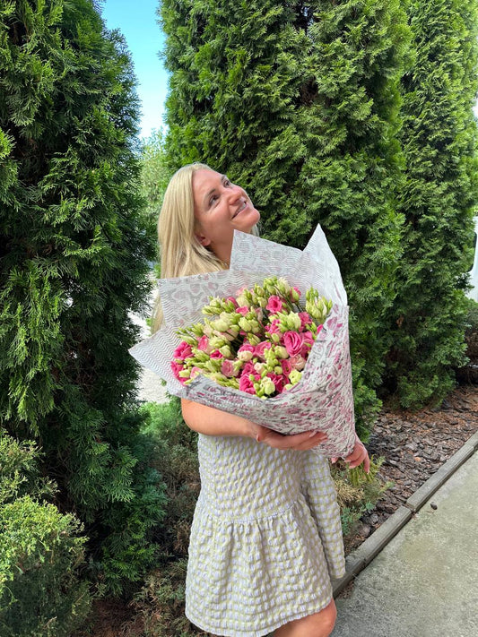Еустома 19 гілочок (70 см)