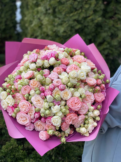 101 Rosen Sorte Bombastic gemischt
