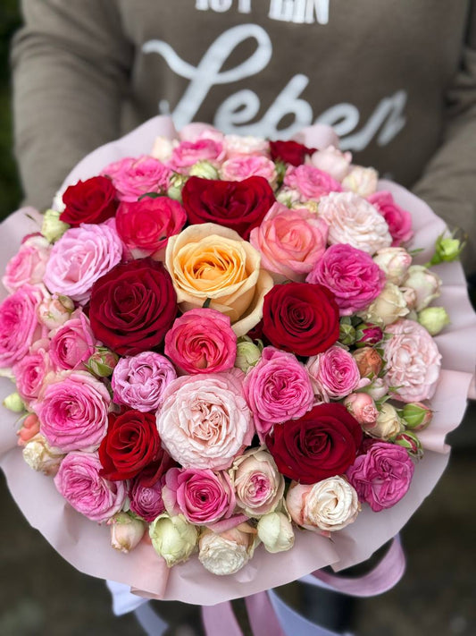 Blumen in einer Hutschachtel, Größe M